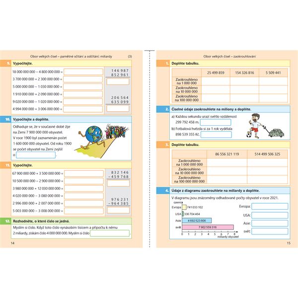 Testíky pro páťáky - matematika 2. díl barevný PS