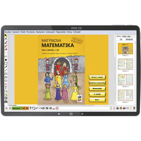 MIUč+ Matýskova matematika 5 r, 1.-.2.d. a Geometrie- školní multilicence, 1 rok