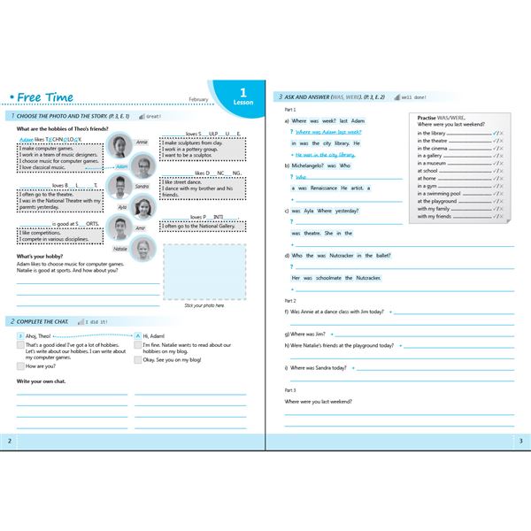 Listen and Speak With Friends! 5.r. - 2. díl Pracovní sešit