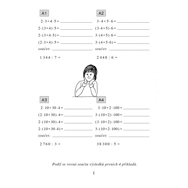 Počtářské chvilky 6 - pracovní sešit