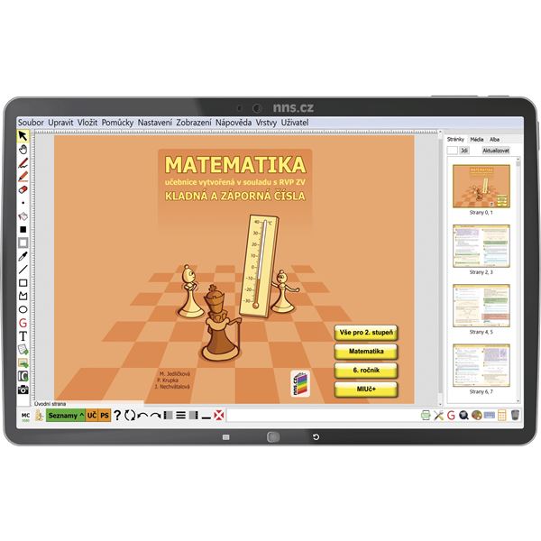 MIUč+ Matematika - Kladná a záporná čísla -  žákovská licence, 1 rok