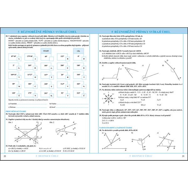 Matematika 6 - Základy geometrie - Pracovní sešit