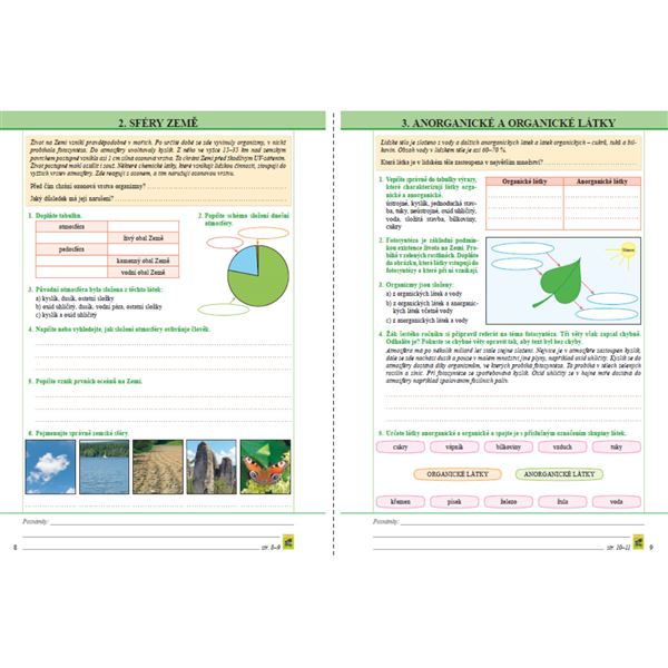 Přírodopis 6/1 - Úvod do přírodopisu - pracovní sešit (barevný)