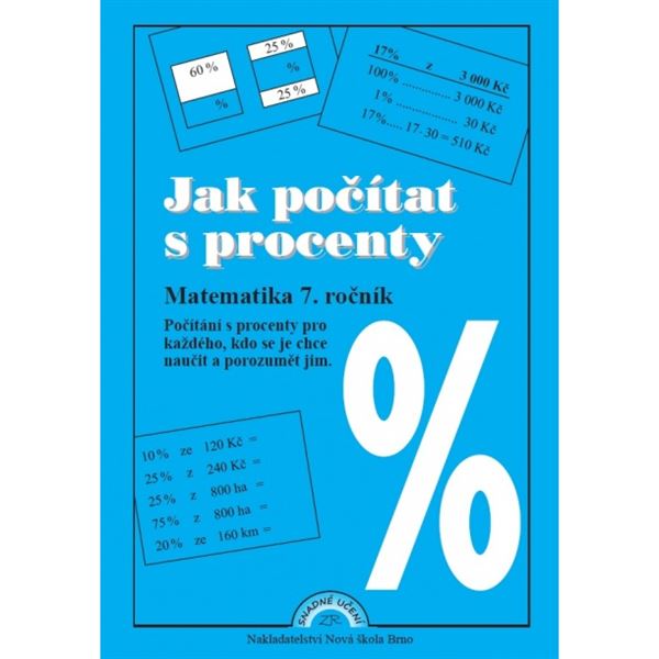 Jak počítat s procenty - pracovní sešit
