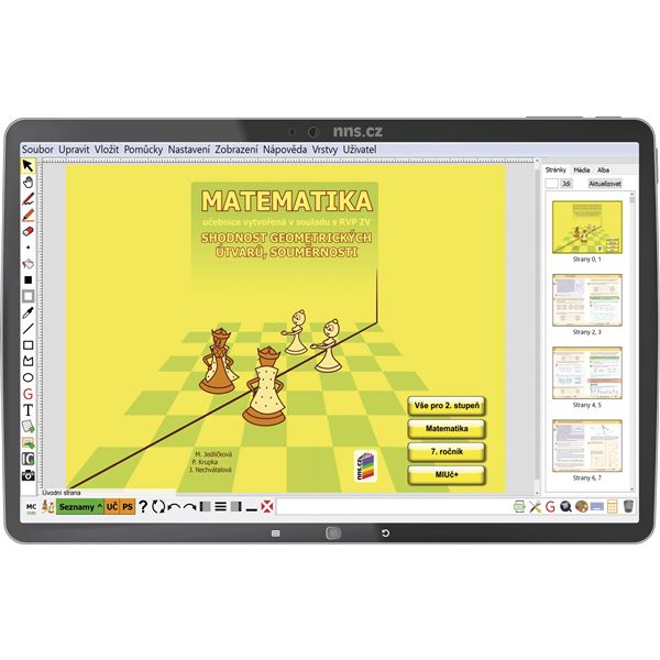 MIUč+ Matematika - Shodnost geom.útvarů, souměrnosti -  školní multilicence, 5 let
