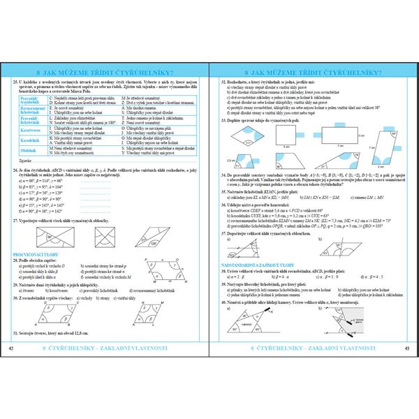 Matematika 7 - Rovinné útvary - Pracovní sešit