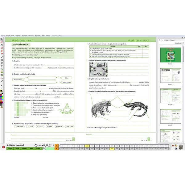 MIUč+ Přírodopis 7, 1.d. - Strunatci - školní multilicence, 5 let