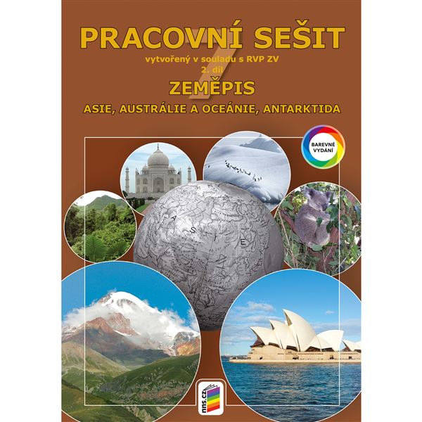 Zeměpis 7/2 - Asie, Austrálie a Oceánie, Antarktida - pracovní sešit (barevný)