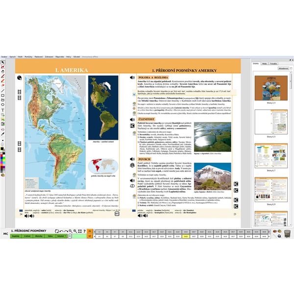 MIUč+ Zeměpis 7, 1.d. - Amerika, Afrika - školní multilicence, 5 let