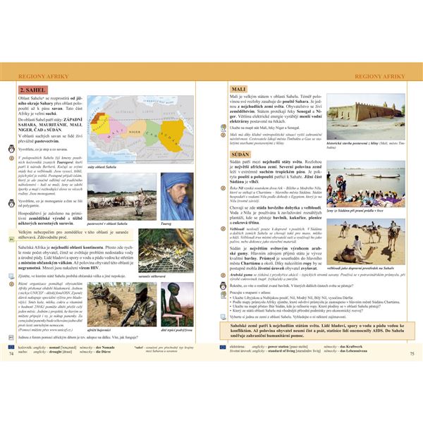 Zeměpis 7/1 - Amerika, Afrika - učebnice