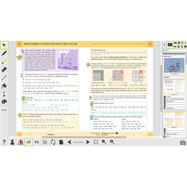 MIUč+ Matematika - Výrazy a rovnice 2 - školní multilicence, 5 let