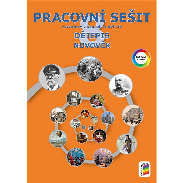 Dějepis 8 - Novověk -  pracovní sešit (barevný)