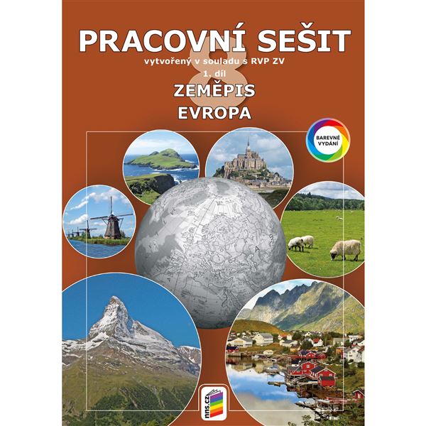 Zeměpis 8/1 - Evropa -  pracovní sešit (barevný)