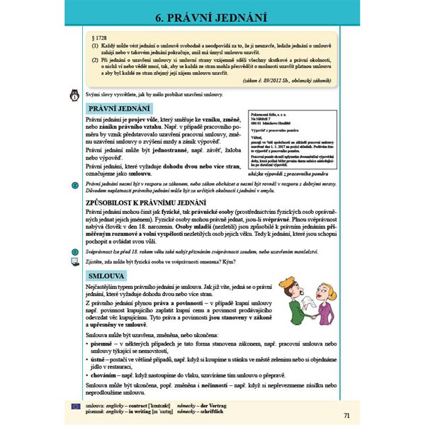 Výchova k občanství 8 - učebnice