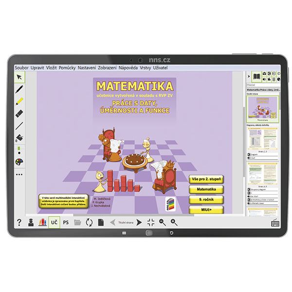 MIUč+ Matematika - Práce s daty, úměrnosti a funkce - školní multilicence, 5 let