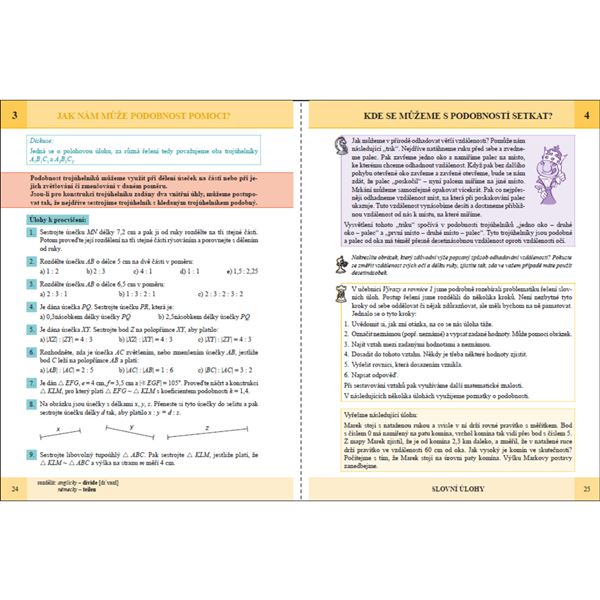 Matematika 9 - Podobnost a funkce úhlu - učebnice