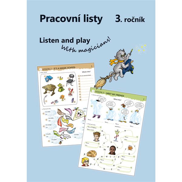 Pracovní listy k angličtině pro 3. ročník (barevné)
