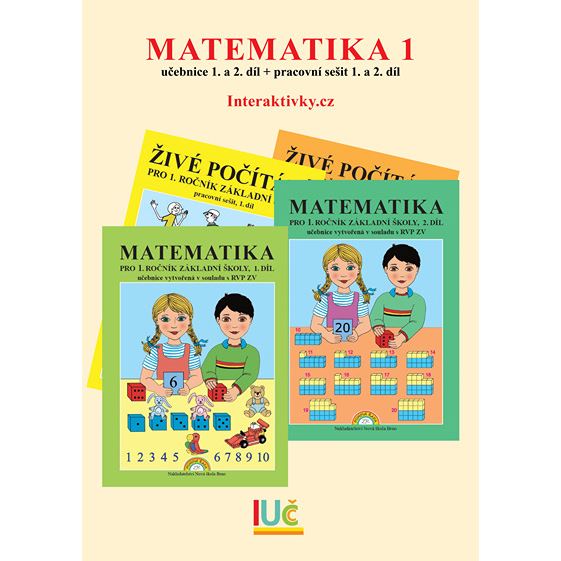 Roční IUČ Matematika 1, 1. a 2. díl (UČ+PS)