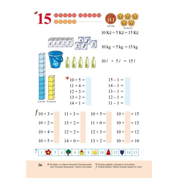 Matematika 1/2 (Duhová řada) - učebnice