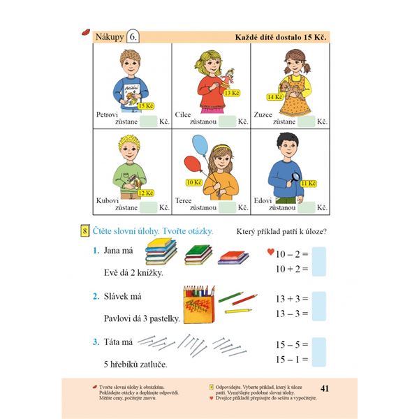 Matematika 1/2 (Duhová řada) - učebnice