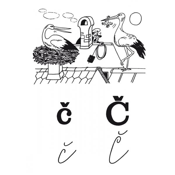 Učíme se abecedu - pracovní sešit - soubor karet