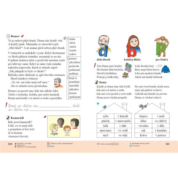 Slabikář měkká vazba (Duhová řada), původní řada