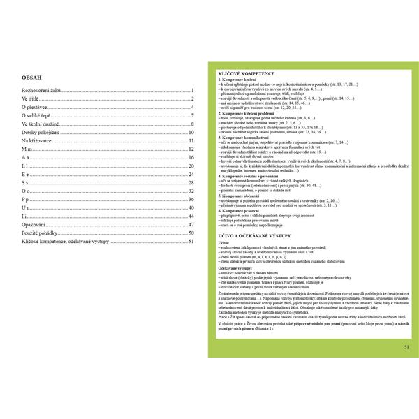 Živá abeceda (Duhová řada) - pracovní učebnice, původní řada