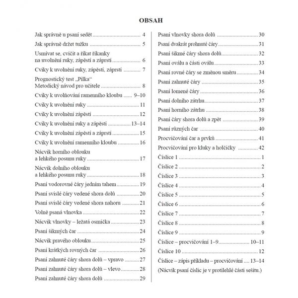 První psaní s kocourem Samem (Čtení s porozuměním) - nevázané písmo