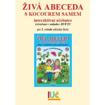 Interaktivní učebnice Živá abeceda s kocourem Samem (pětiletá)
