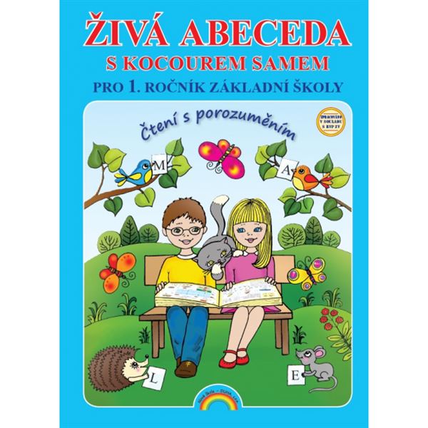 Živá abeceda s kocourem Samem (Čtení s porozuměním) - učebnice