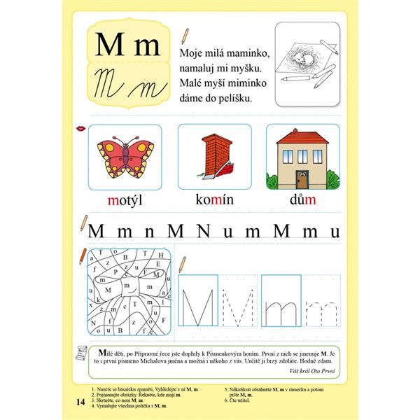 Živá abeceda s kocourem Samem (Čtení s porozuměním) - učebnice