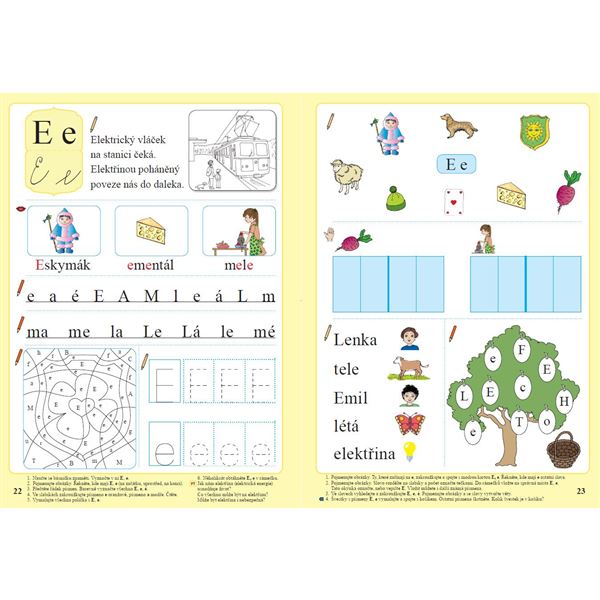 Živá abeceda s kocourem Samem (Čtení s porozuměním) - učebnice