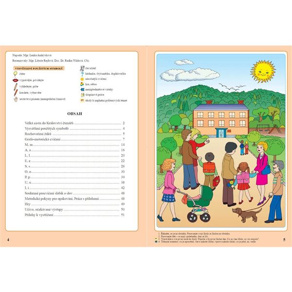 Živá abeceda s kocourem Samem (Čtení s porozuměním) - učebnice