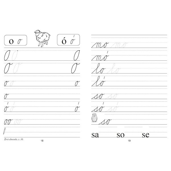 Písanka s kocourem Samem 1