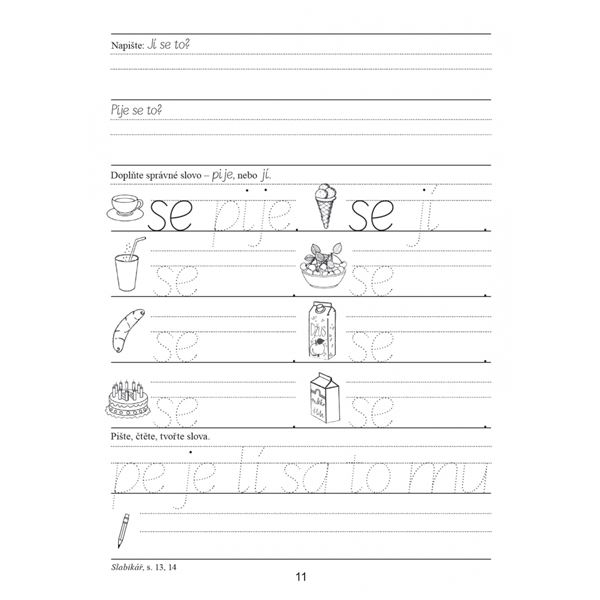 Písanka s kocourem Samem 2 - nevázané písmo