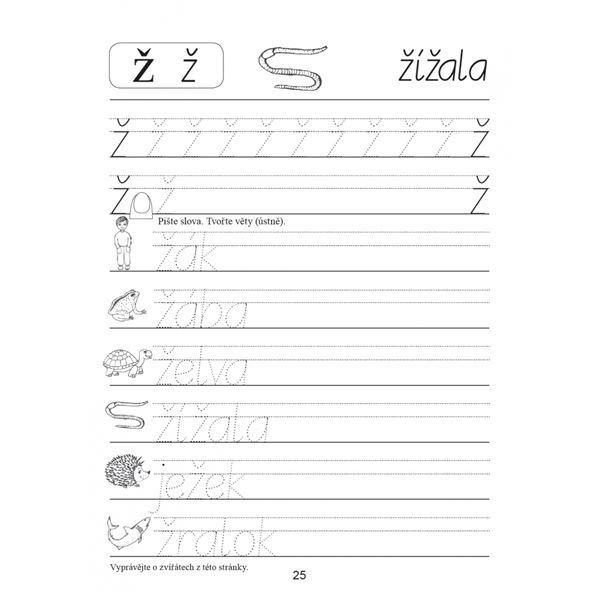 Písanka s kocourem Samem 3 - nevázané písmo