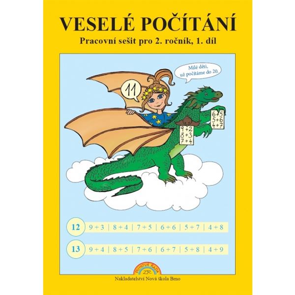 Veselé počítání 1. díl - Pracovní sešit k učebnici Matematika 2