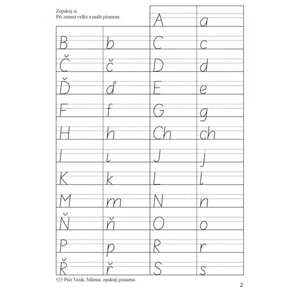 Písanka 2/1 - NOVA SCRIPT