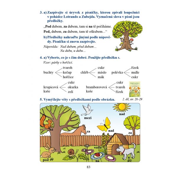 Český jazyk 2 - učebnice, Čtení s porozuměním