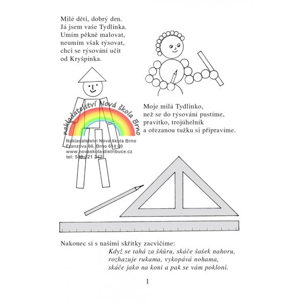 Zkus rýsovat s Kryšpínkem - pracovní sešit
