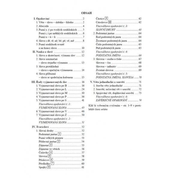 Český jazyk 3 - pracovní sešit, původní řada