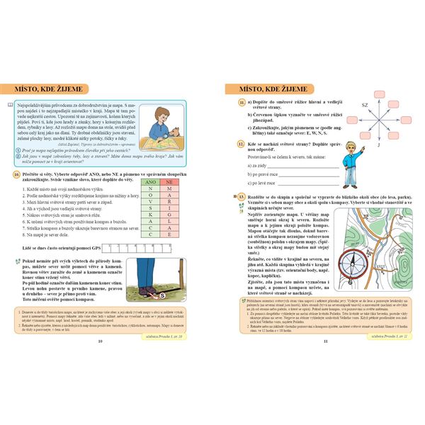 Prvouka 3 - Pracovní sešit, Čtení s porozuměním 