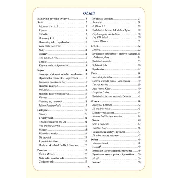Hudební výchova 3 - učebnice