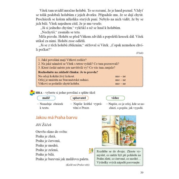 Čítanka 3, Čtení s porozuměním