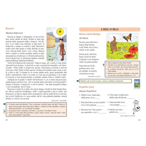 Čítanka 3, Čtení s porozuměním