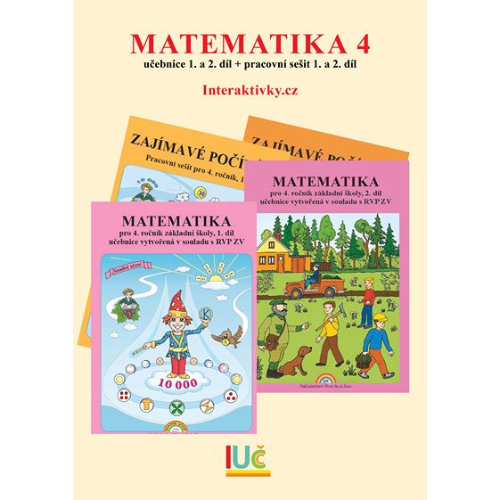 Pětiletá IUČ Matematika 4, 1. a 2. díl (UČ+PS)