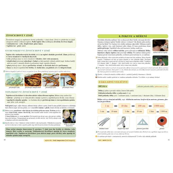 Přírodověda 4 - učebnice, Čtení s porozuměním