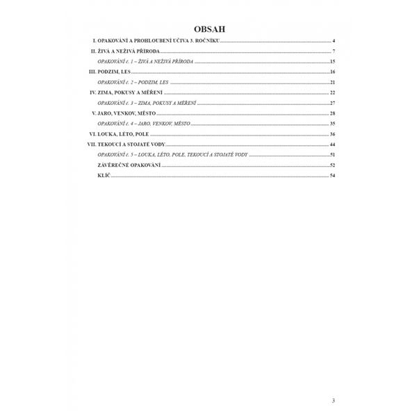 Přírodověda 4 - Pracovní sešit, Čtení s porozuměním