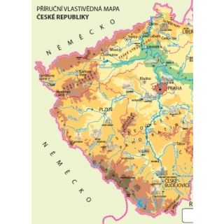 Náhradní mapa k učebnici Vlastivěda 4