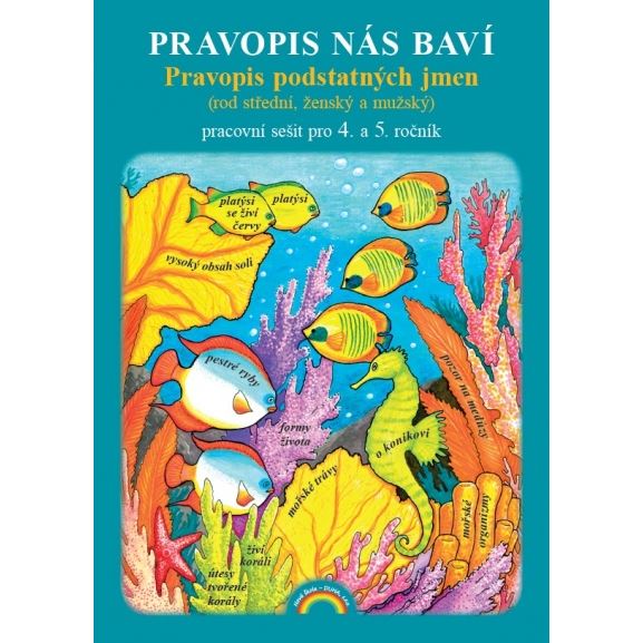 Pravopis nás baví - pravopis podstatných jmen (rod střední, ženský a mužský)